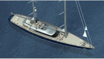The luxury yacht Hull C.2193